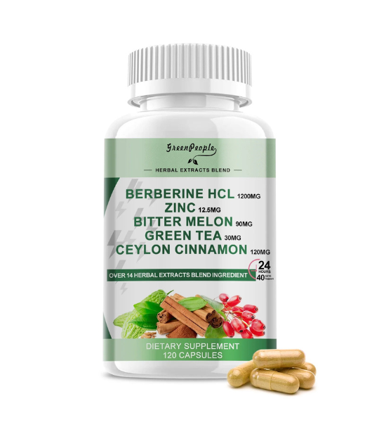Berberine HCL 1200mg Capsules in Pakistan | 0335-8875990 |