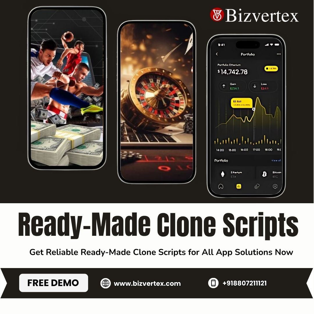 Explore Our Robust Ready-Made Clone Scripts for All Business Needs