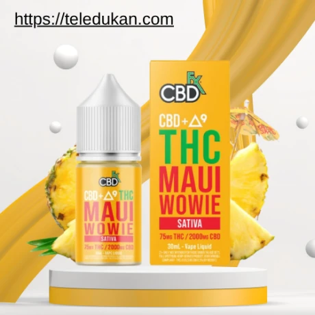 Delta-9 THC + CBD Vape Juice: Maui Wowie (Sativa) In Mingora