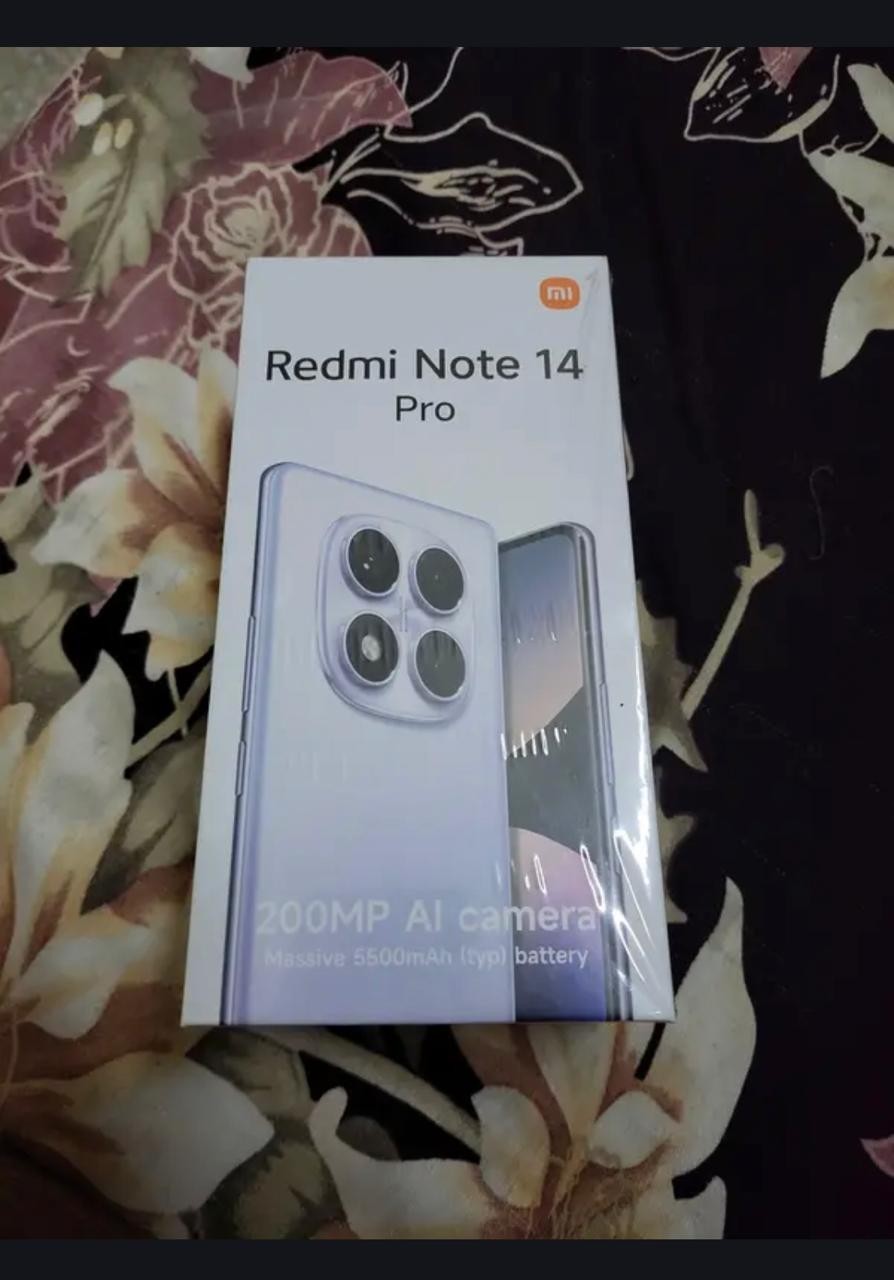 Redmi Note 14 pro 8Gb ram 256 Gb for sale lahore