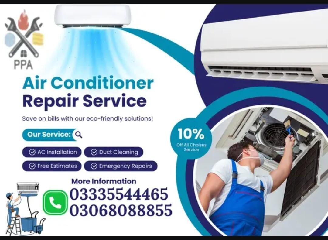 AC installation and Repair Services in Murre Road Rawalpindi