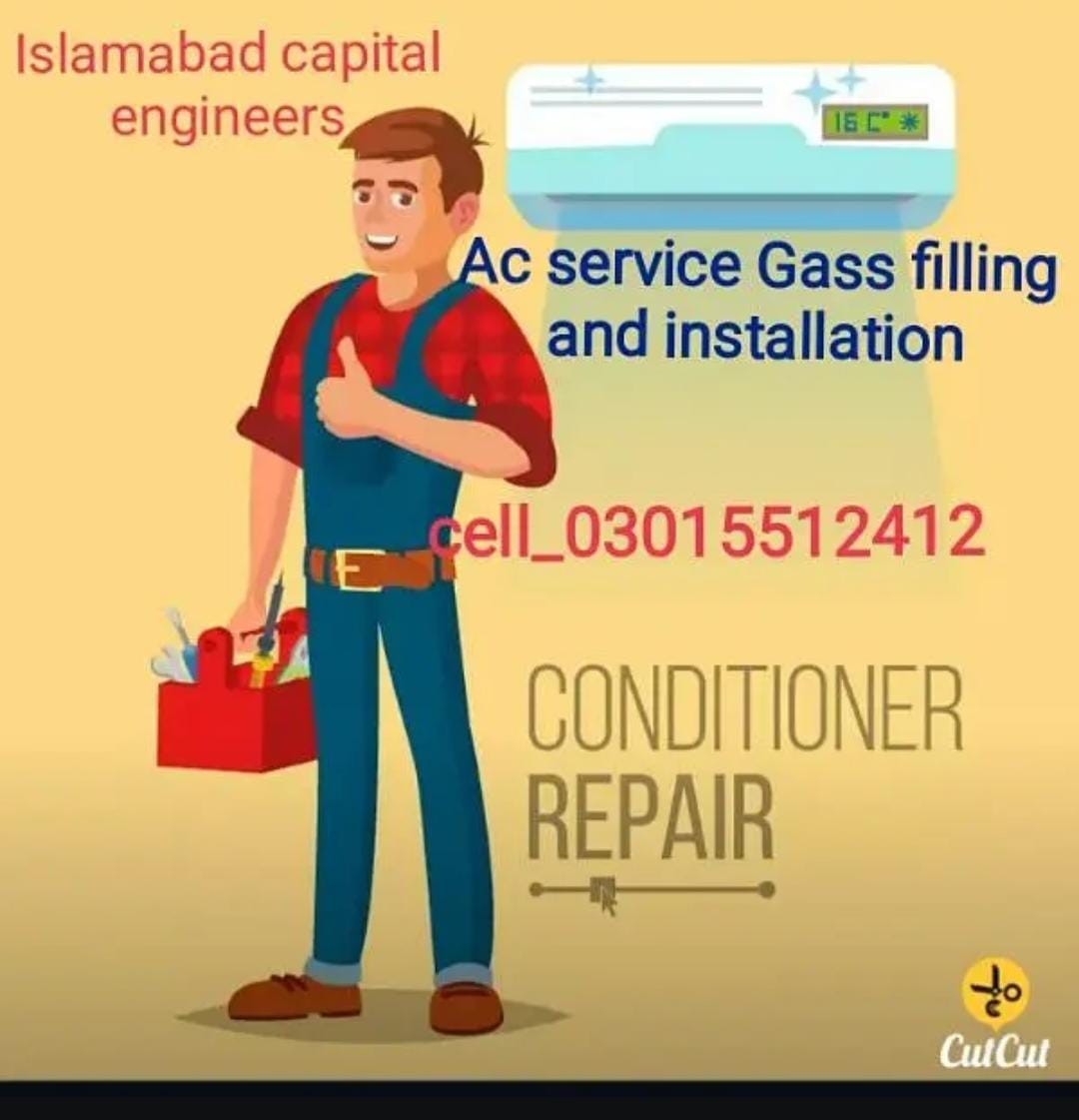 AC Installation And Repairing Service in Kamran Market Rawalpindi