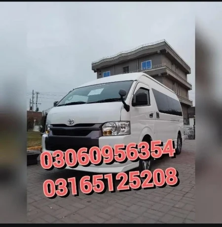 HiAce For Rent in Ghauri Town Islamabad